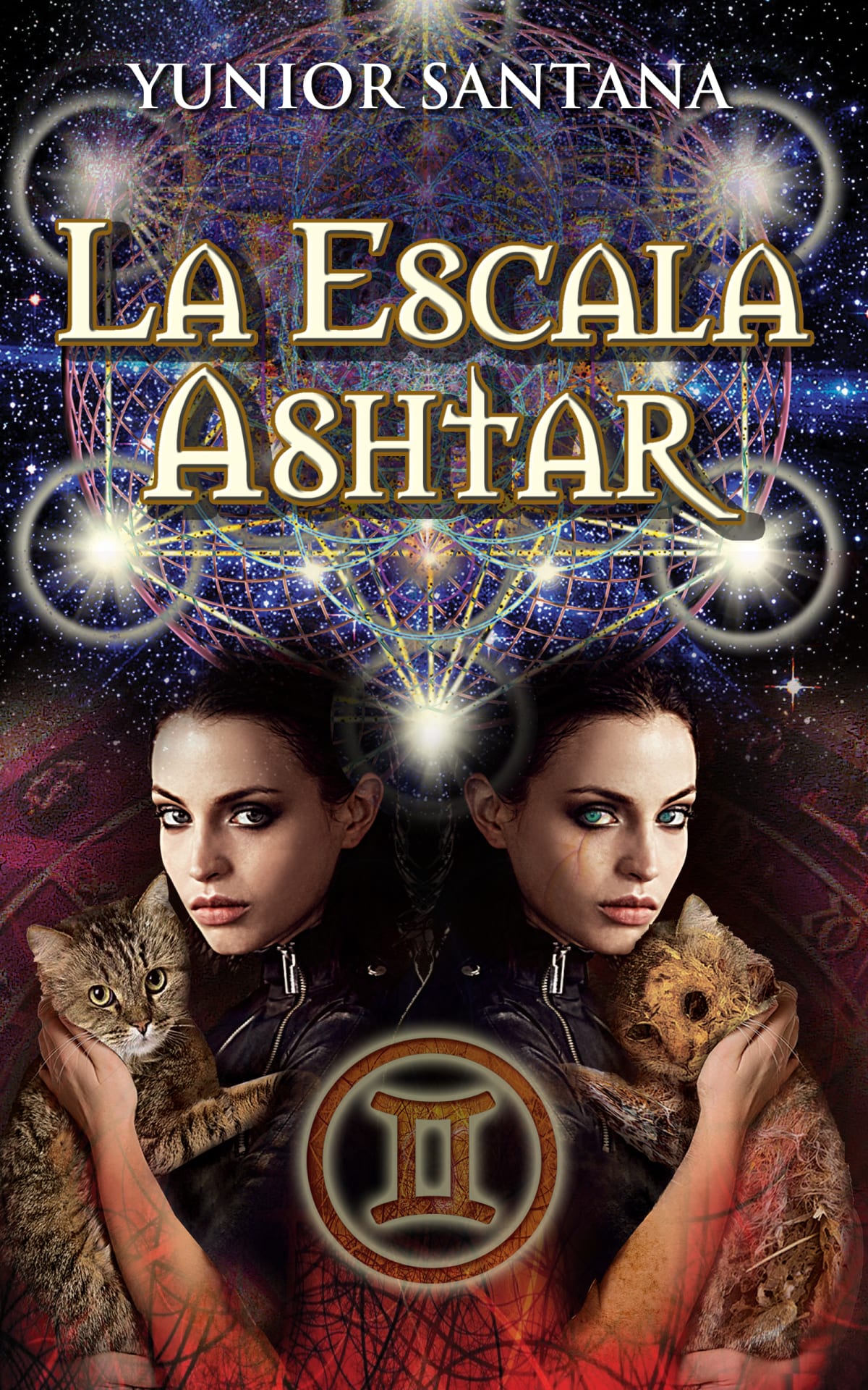 Portada de La Escala Ashtar, de Yunior Santana.